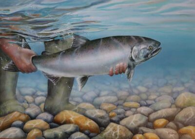 Release 14×20 Salmon $799 CAD