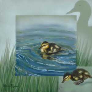 Valerie Rogers duckling painting