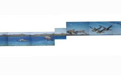 Lift Off & Soar – A 33 foot painting for your huge display wall.